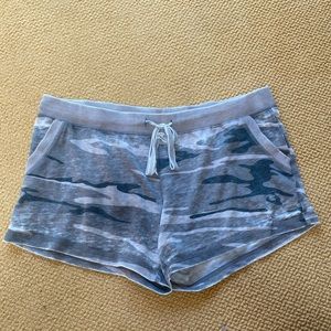 Z Supply Gray Camo Lounging Short
